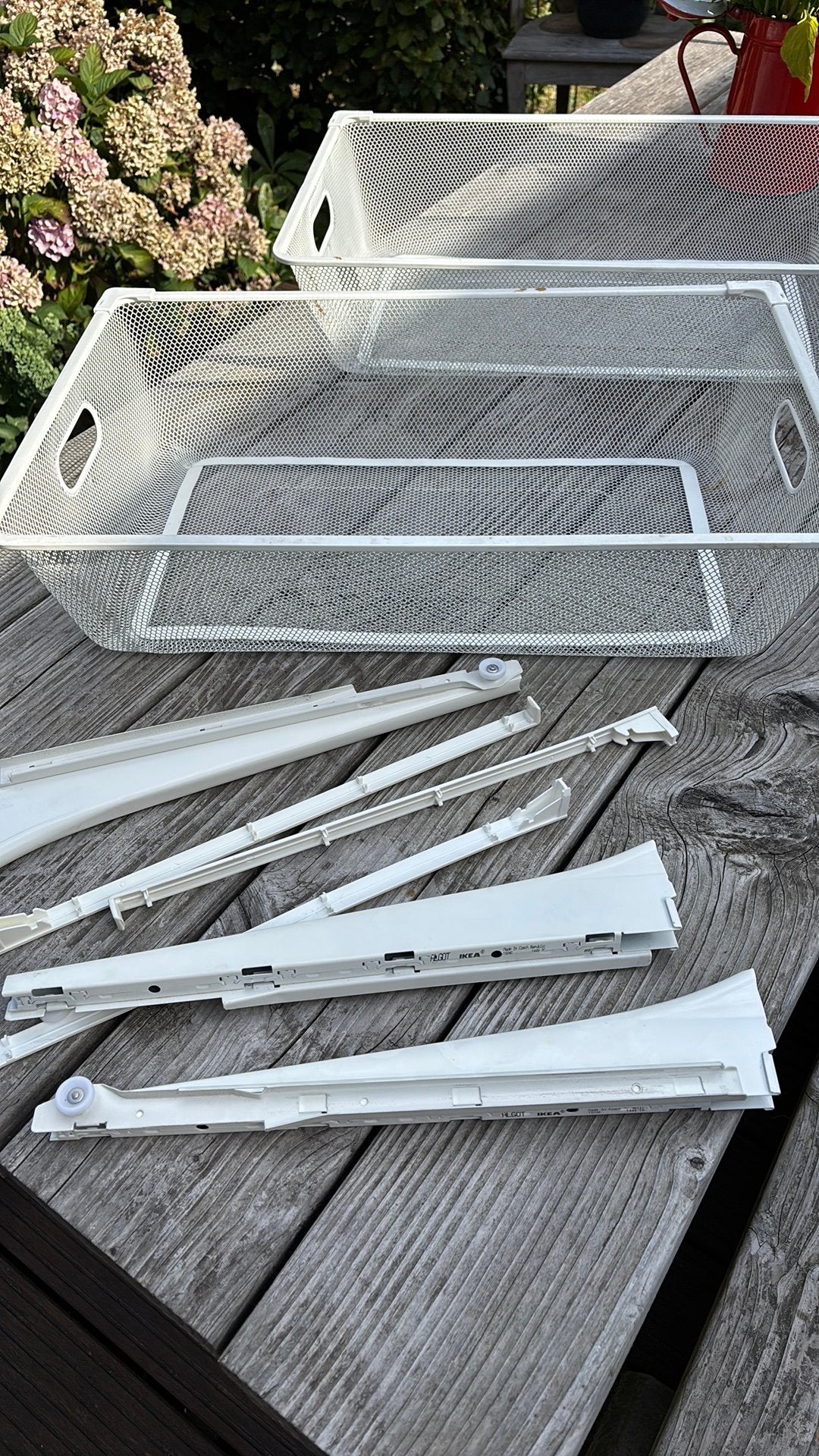 Ikea Algot mand, Ophalen, Gebruikt