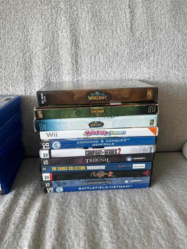 World of Warcraft: The Burning Crusade & Company of Heroes 2, Cd's en Dvd's, Ophalen of Verzenden, Zo goed als nieuw