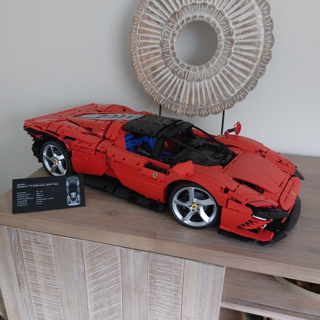technic Lego 42143 Ferrari Daytona SP3, Lego, Ophalen of Verzenden, Zo goed als nieuw, Technic