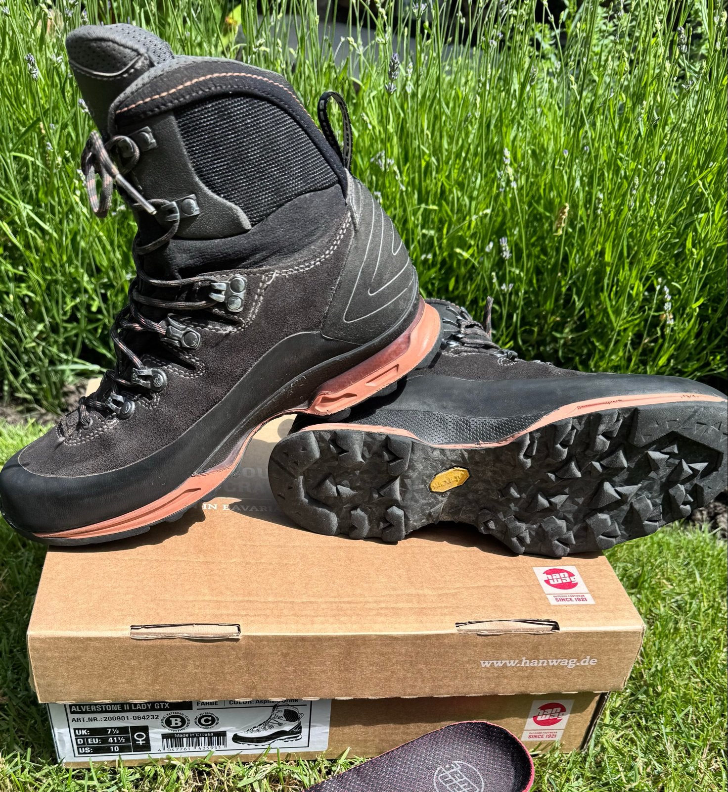 Hanwag Alverstone II Lady GTX wandelschoenen maat 41,5, Sport en Fitness, Bergsport en Wandelen, Ophalen of Verzenden, Zo goed als nieuw