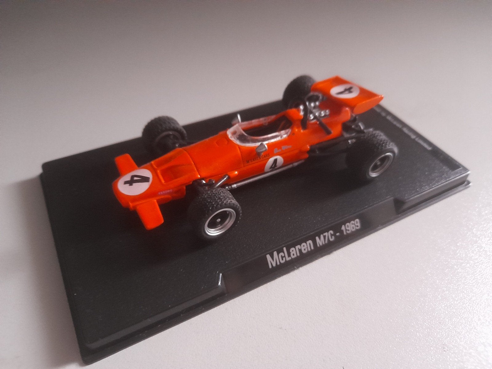 Mclaren M7C 1969 Bruce Mclaren, Hobby en Vrije tijd, Modelauto's | 1:43, Ophalen of Verzenden, Auto, Overige merken