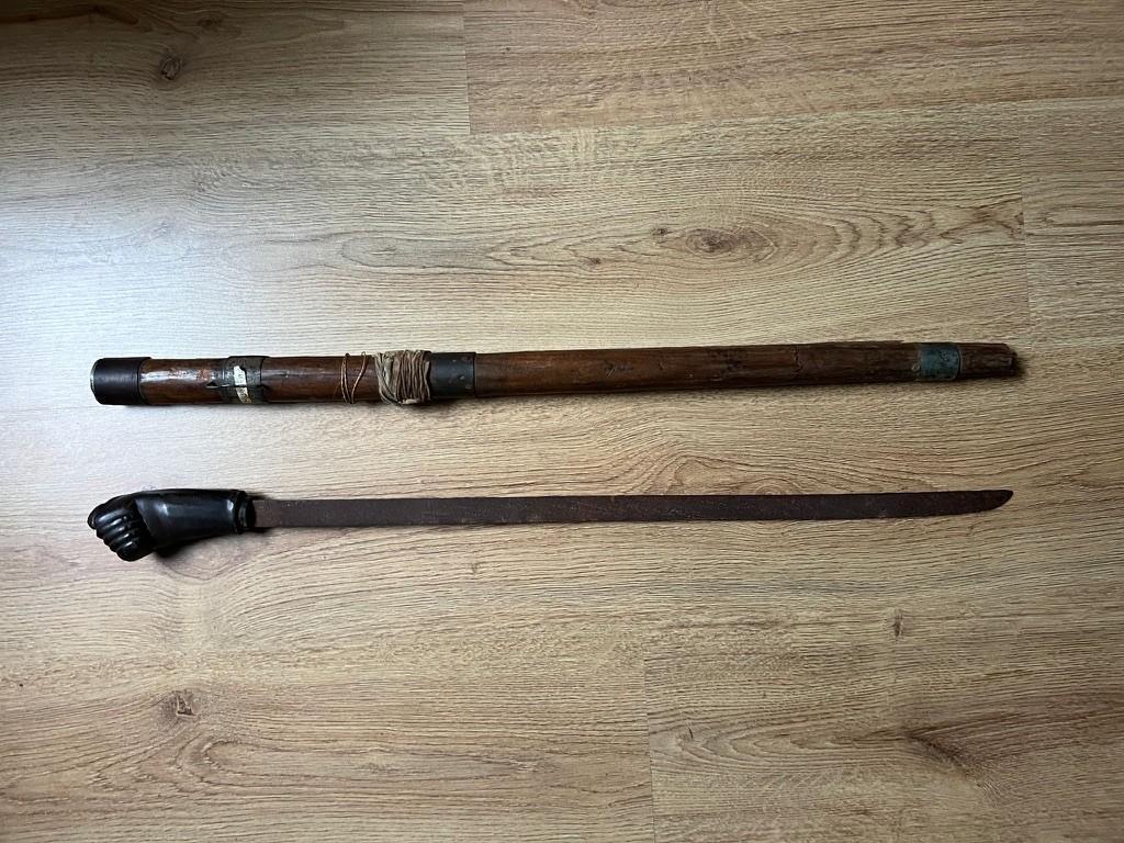 klewang, Verzamelen, Militaria | Tweede Wereldoorlog, Ophalen of Verzenden, Overige soorten, Azië, Mes of Dolk