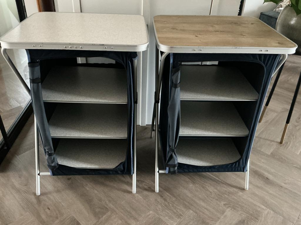 2 Campart Travel Camping Kastjes, Ophalen, Gebruikt, Campingkast