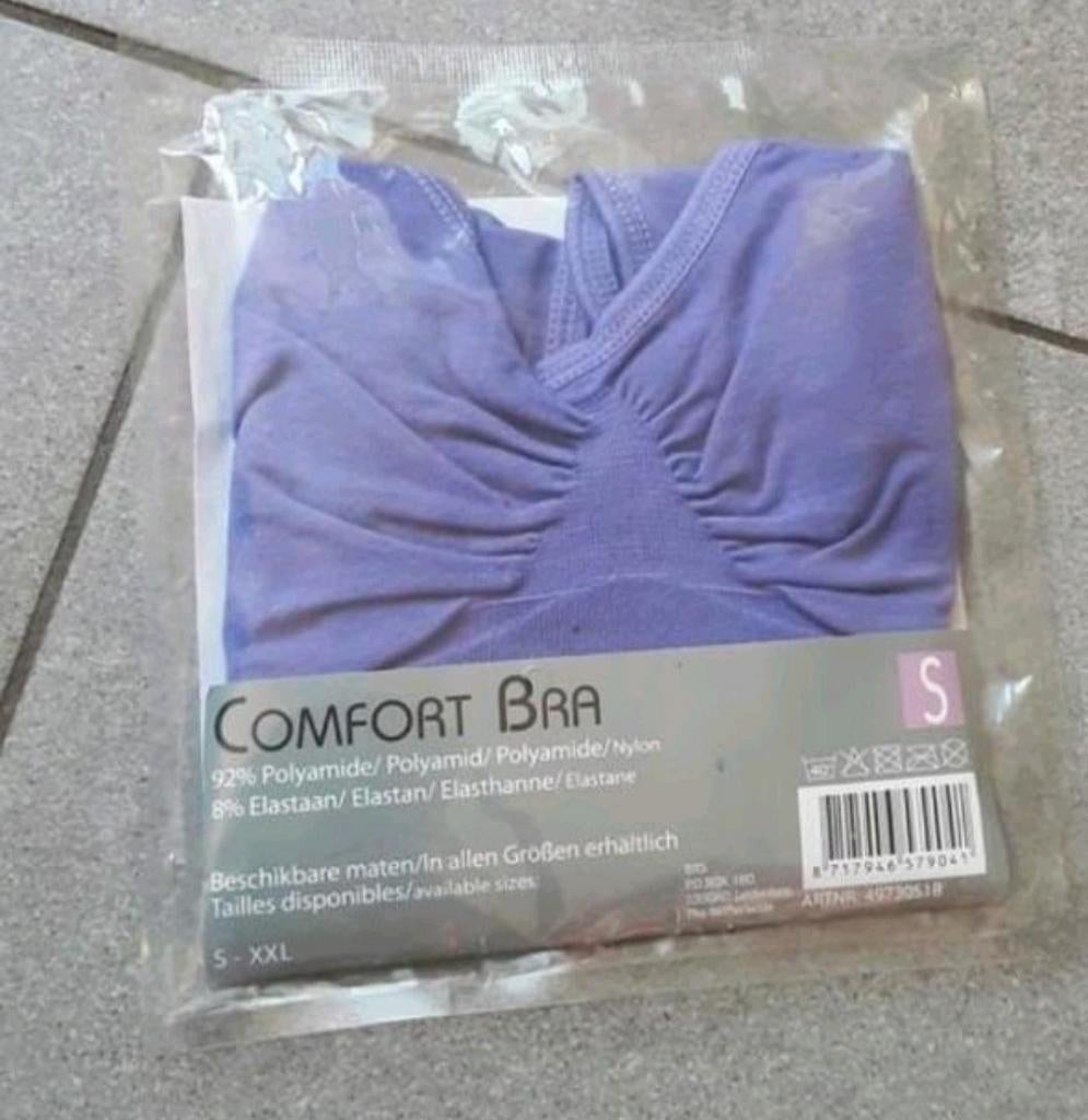 SPLINTERNIEUWE ORGINELE COMFORT BRA DAMES MERK SPORT BH IN O, Paars, Nieuw, Ophalen of Verzenden, Fitness of Aerobics