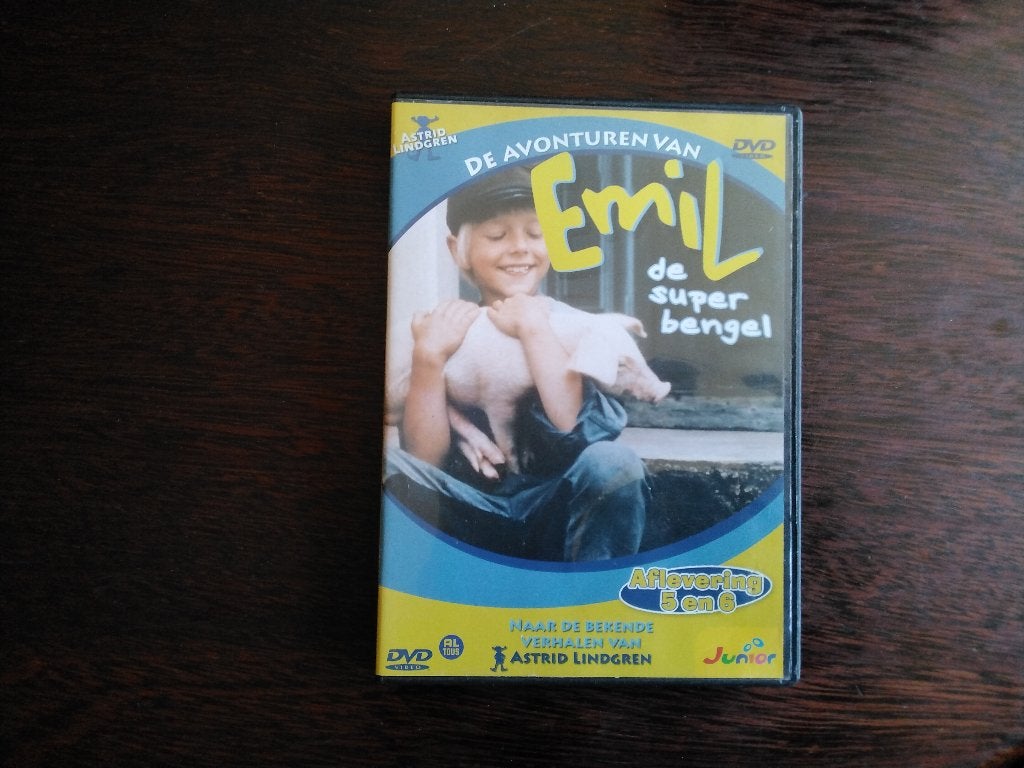 Emil de super bengel aflevering 5 en 6, origineel, Avontuur, Alle leeftijden, Ophalen of Verzenden, Zo goed als nieuw