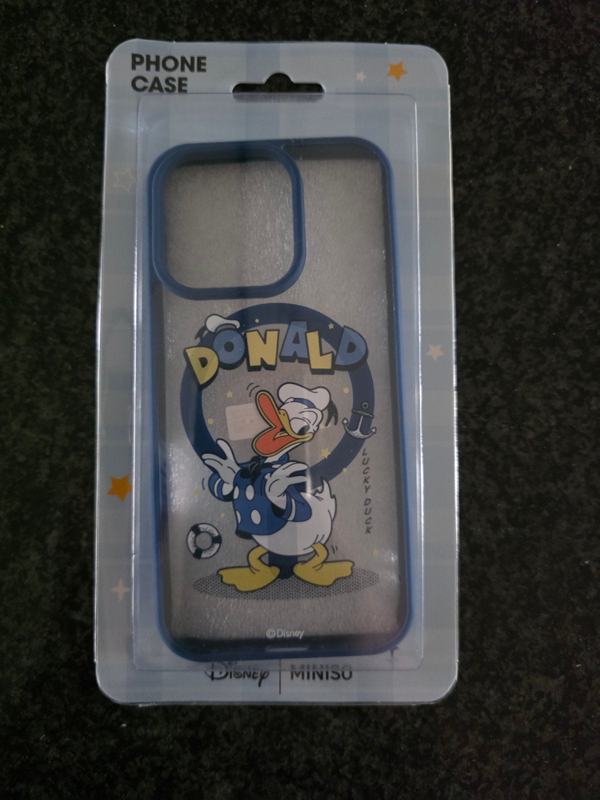 Disney Miniso Donald Duck iPhone 14 Pro Hoesje, Kunststof, Nieuw, Ophalen of Verzenden, Meerkleurig