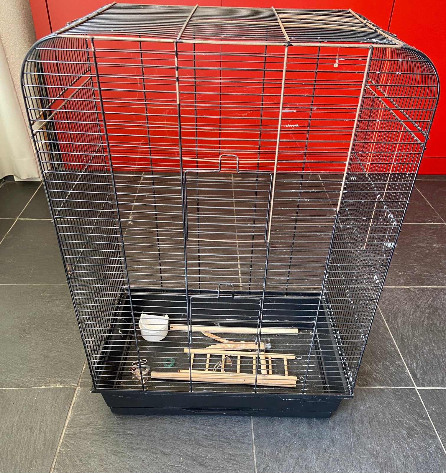 Vogelkooi, Dieren en Toebehoren, Ophalen, Gebruikt, Metaal, Vogelkooi