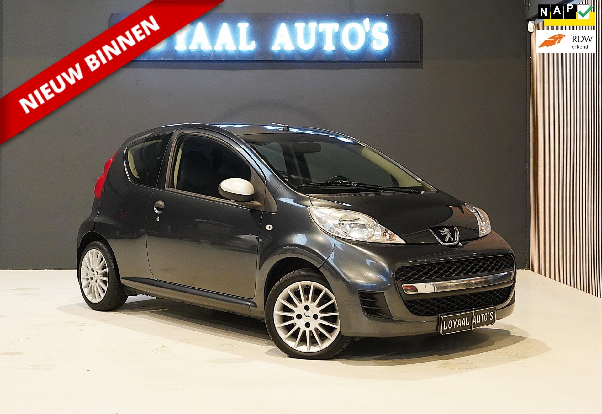 Peugeot 107 1.0-12V XR | 1E EIG | APK., Voorwielaandrijving, Euro 5, Stof, 4 stoelen