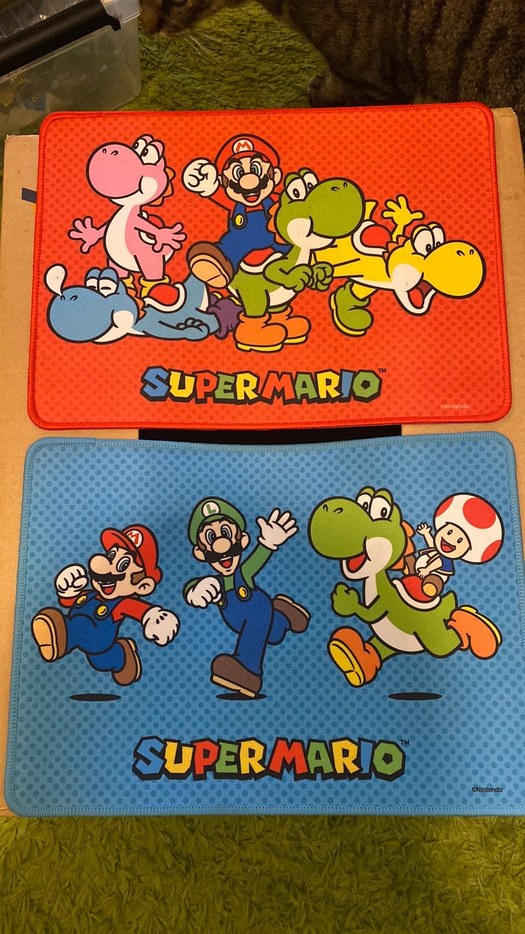 Super Mario Yoshi luigi todd muismat, Ophalen of Verzenden, Nieuw