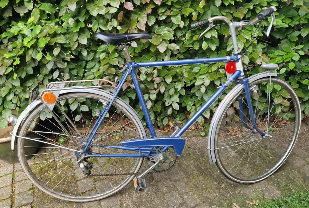 Vintage Motobecane Pantin fiets - Klassieke stadsfiets, Ophalen, Motobecane, Jaren '60 of nieuwer, Velgrem