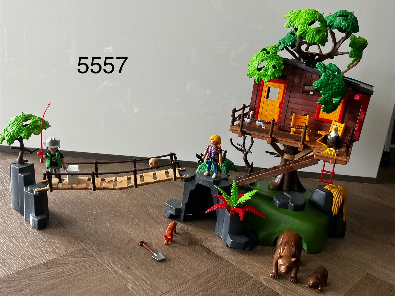 Playmobil 5557 Avontuurlijke Boomhut (niet mee gespeeld), Ophalen of Verzenden, Zo goed als nieuw