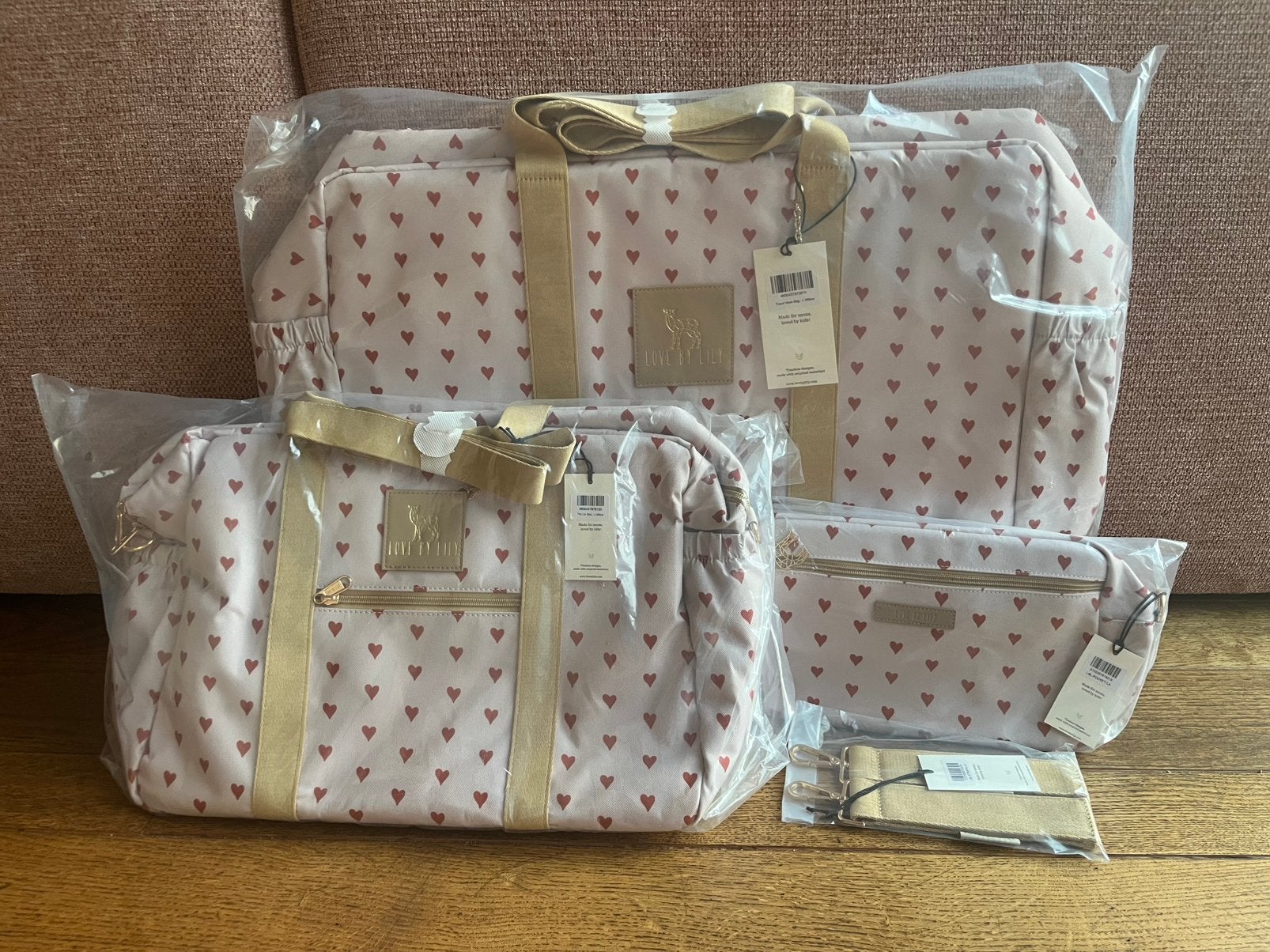 Love by Lily L’affaire bundel + stroller straps, Ophalen of Verzenden, Zo goed als nieuw