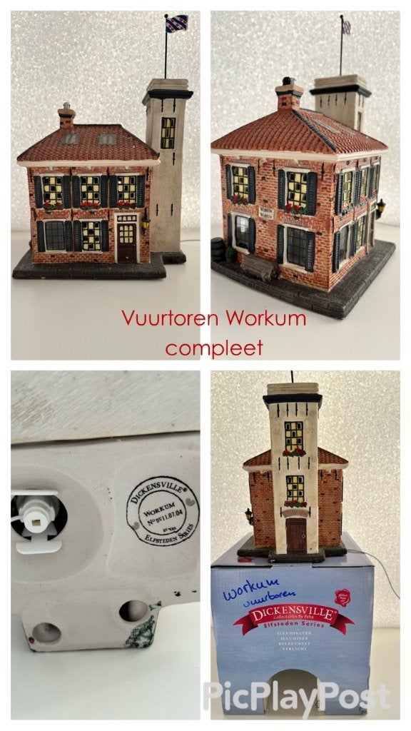 Dickensville, vuurtoren Workum, Diversen, Ophalen of Verzenden, Zo goed als nieuw