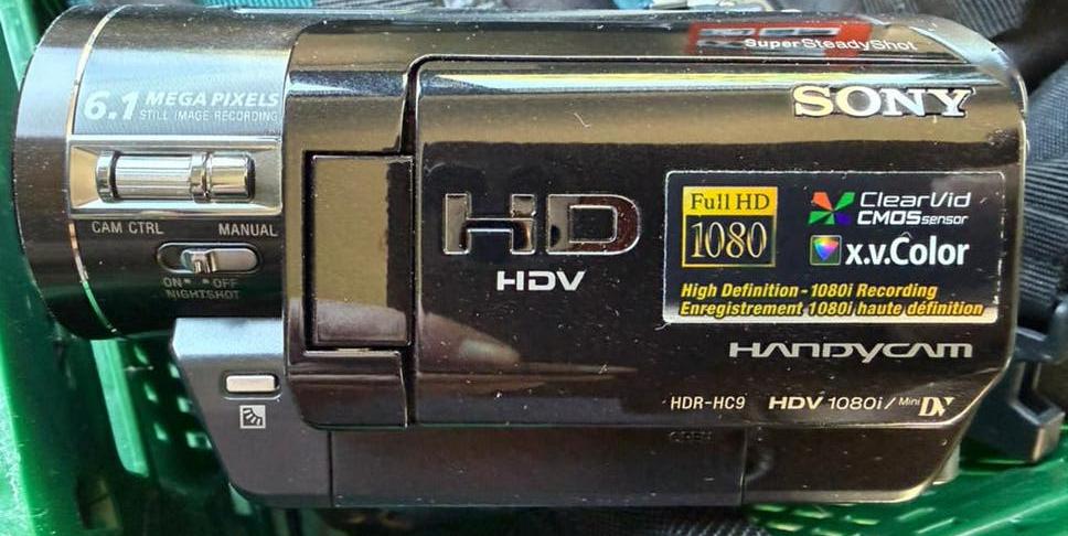 Sony handycam hdr hc9e, Full HD, 20x of meer, Overige soorten, Ophalen of Verzenden