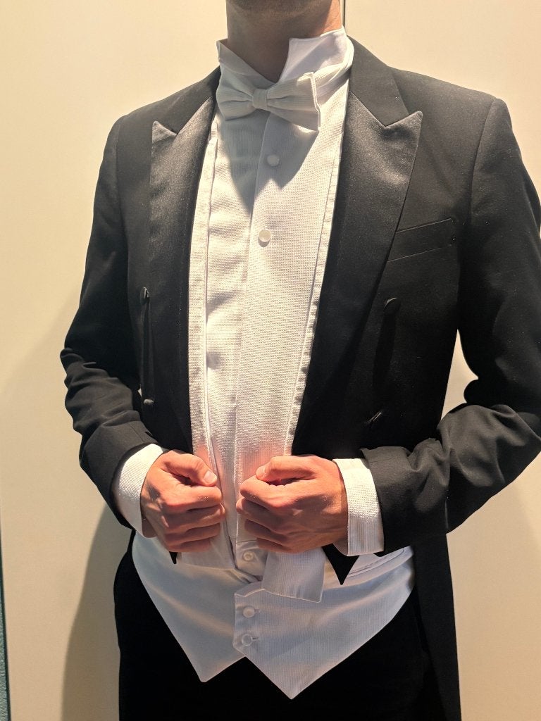 Rokkostuum Compleet – 46 – Regular S (170-188cm), Ophalen, Zwart, GENTS, Zo goed als nieuw