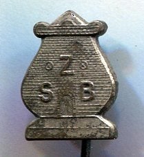 Z.S.B. Zeeuwse schaakbond zilverkleurig speldje ( Z_119a), Verzamelen, Speldjes, Pins en Buttons, Ophalen of Verzenden, Zo goed als nieuw