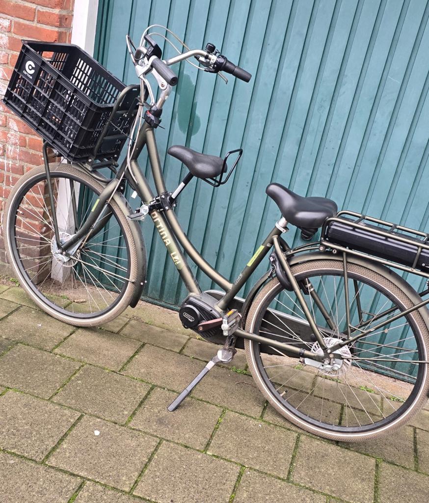 Cortina E-U4 Elektrische Fiets - Bafang Middenmotor, Gebruikt, Ophalen of Verzenden, 47 tot 51 cm, Cortina
