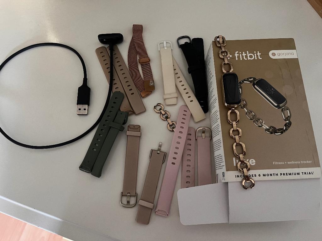 Fitbit deluxe, Conditie, Gebruikt, Zwart, Ophalen of Verzenden
