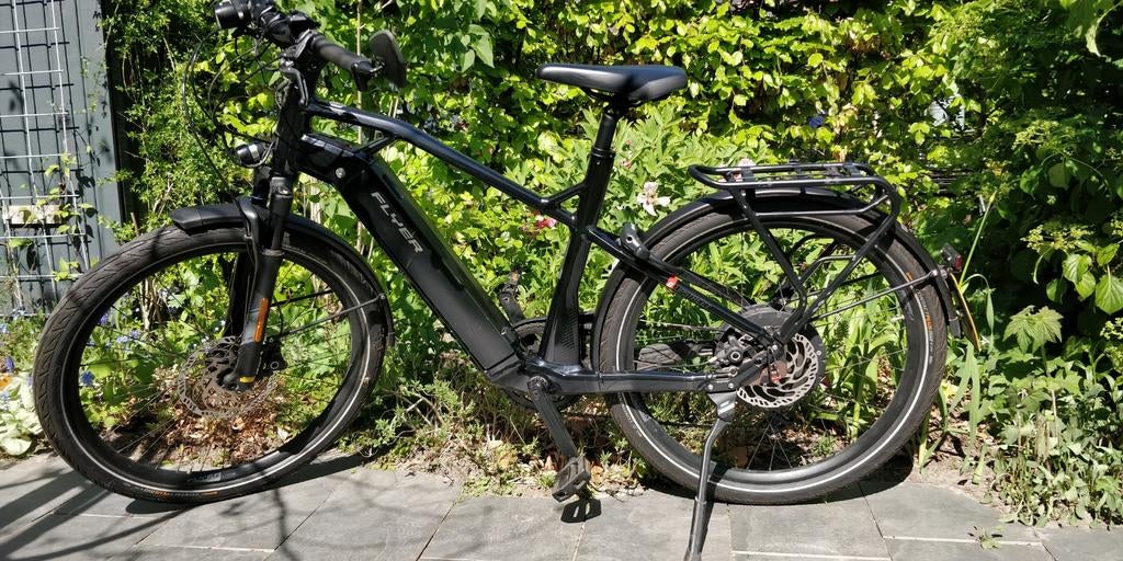 Speed pedelec Flyer Upstreet 6 7.10 framemaat L, Fietsen en Brommers, Elektrische fietsen, Gebruikt, 51 tot 55 cm, 50 km per accu of meer