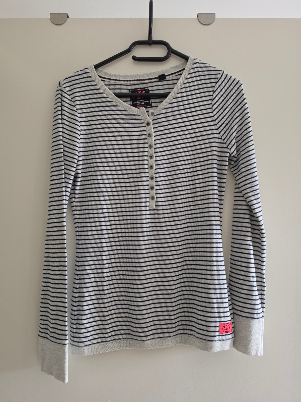 superdry longsleeve maat M, Ophalen of Verzenden, Zo goed als nieuw, Blauw