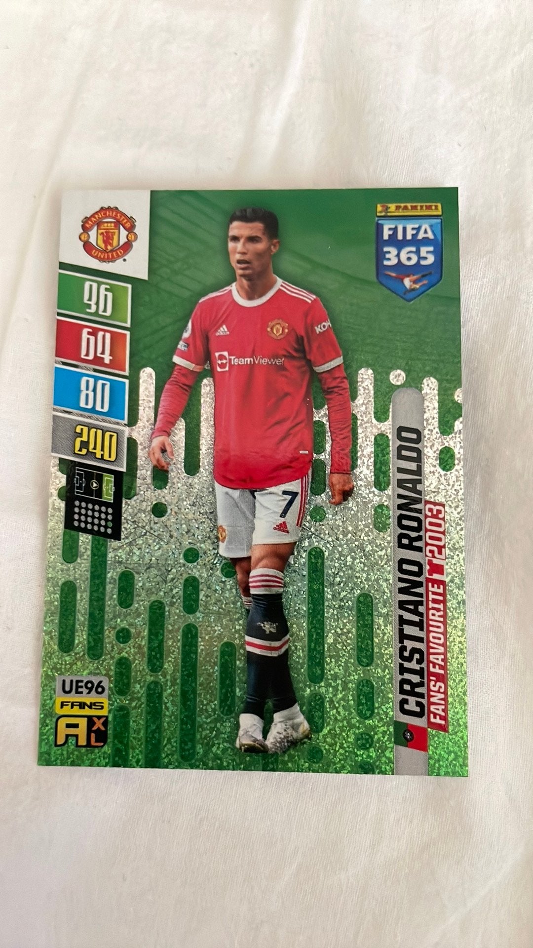 Cristiano Ronaldo 2021/2022 fans’ Favourite, Ophalen of Verzenden, Zo goed als nieuw, Buitenlandse clubs, Poster, Plaatje of Sticker