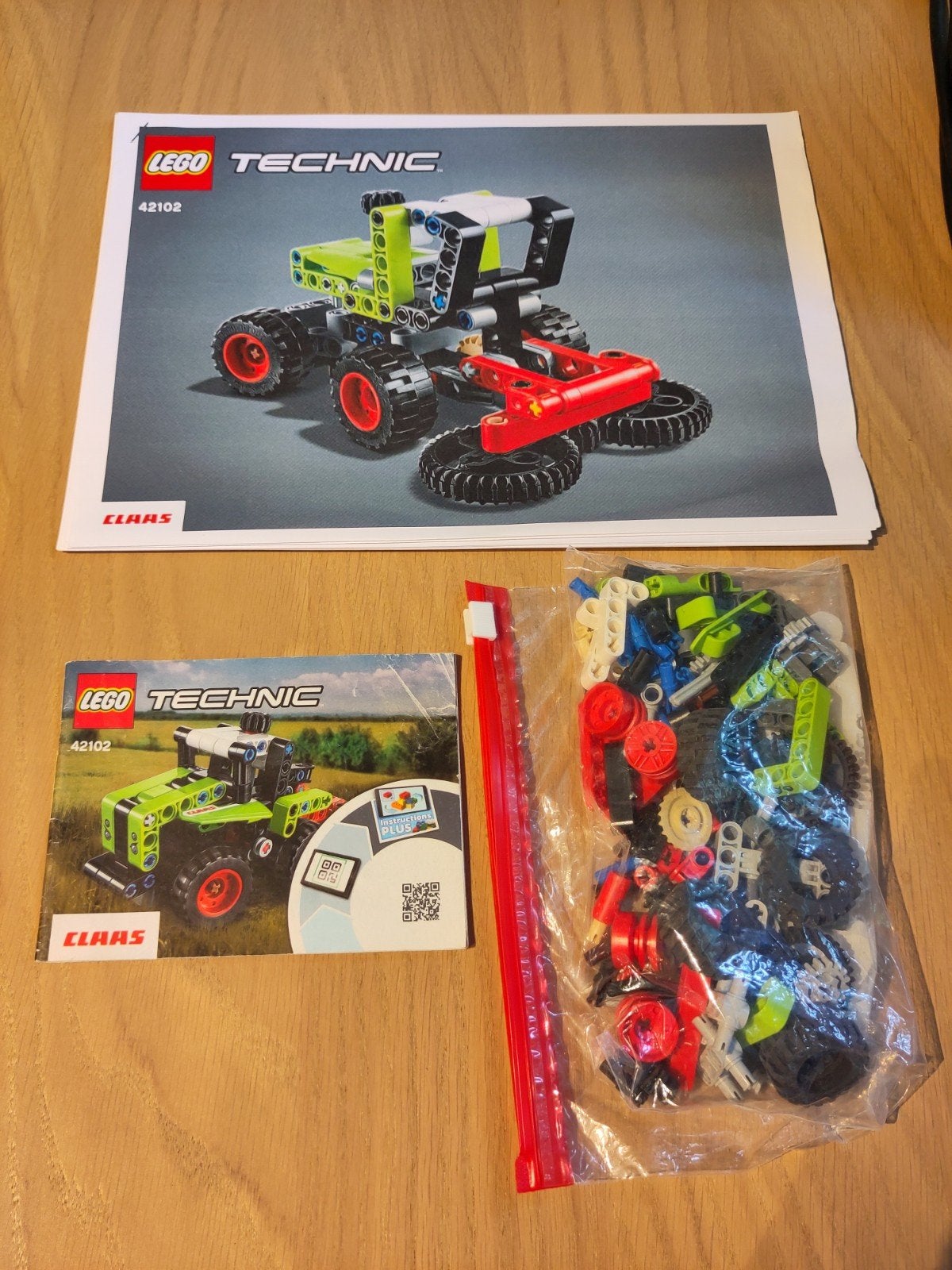 Lego 42102 Mini Claas Xerion, Ophalen of Verzenden, Zo goed als nieuw