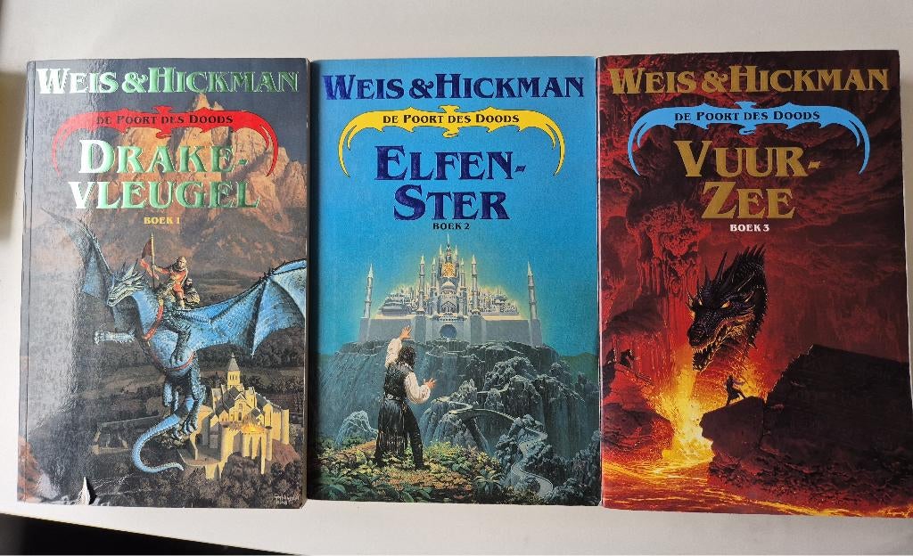 Poort des Doods van Weis en Hickman, Boeken, Fantasy, Ophalen of Verzenden, Zo goed als nieuw, Weis en Hickmann