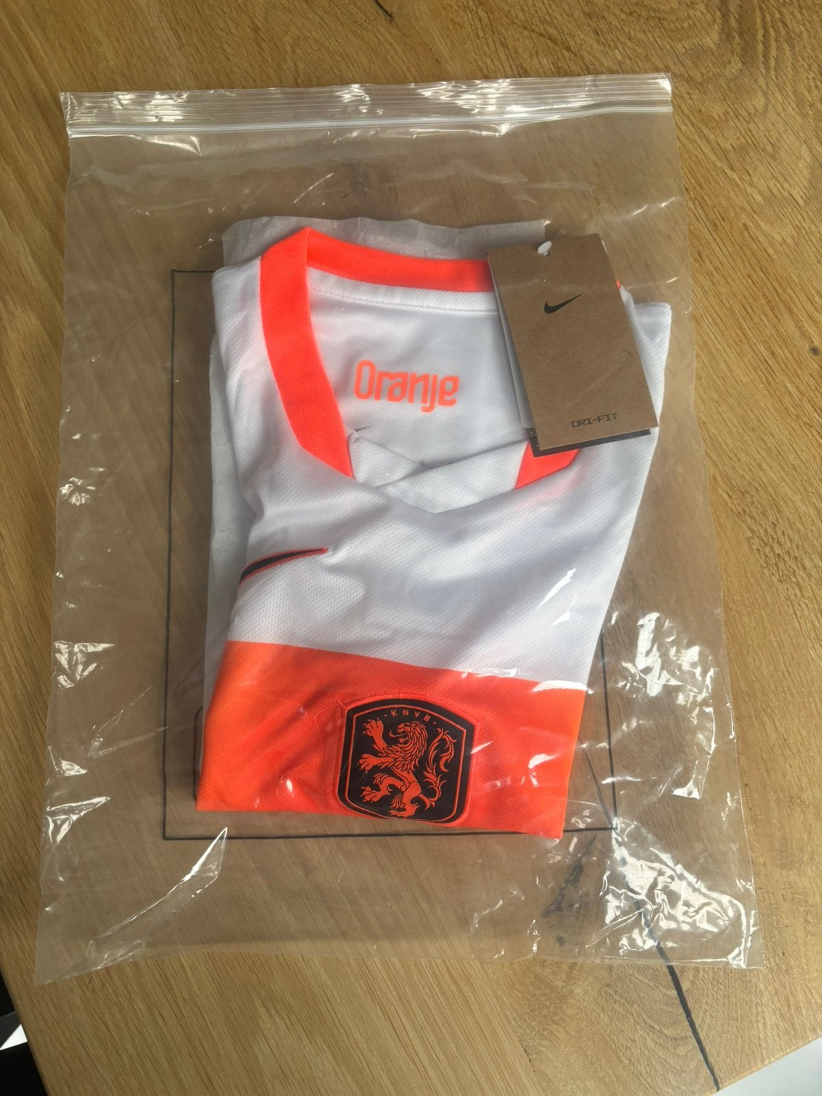 WK t-shirt Nederland Nike maat 128 nieuw, Ophalen of Verzenden, Nieuw, Jongen of Meisje, Shirt of Longsleeve