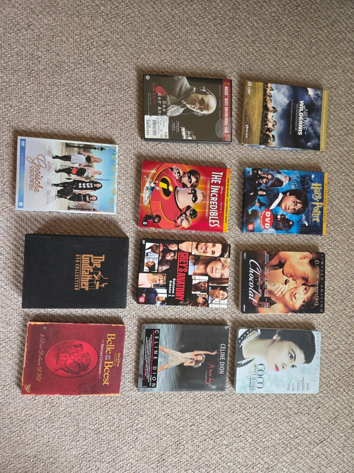 Diverse DVD Collectie: Films & Series, Vanaf 12 jaar, Ophalen, Gebruikt