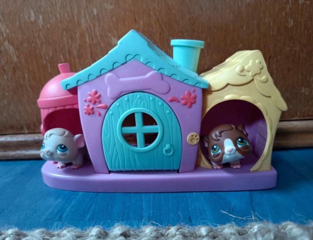 Lps knaagdierhuis met cavia's #288 en #004, Ophalen of Verzenden, Zo goed als nieuw
