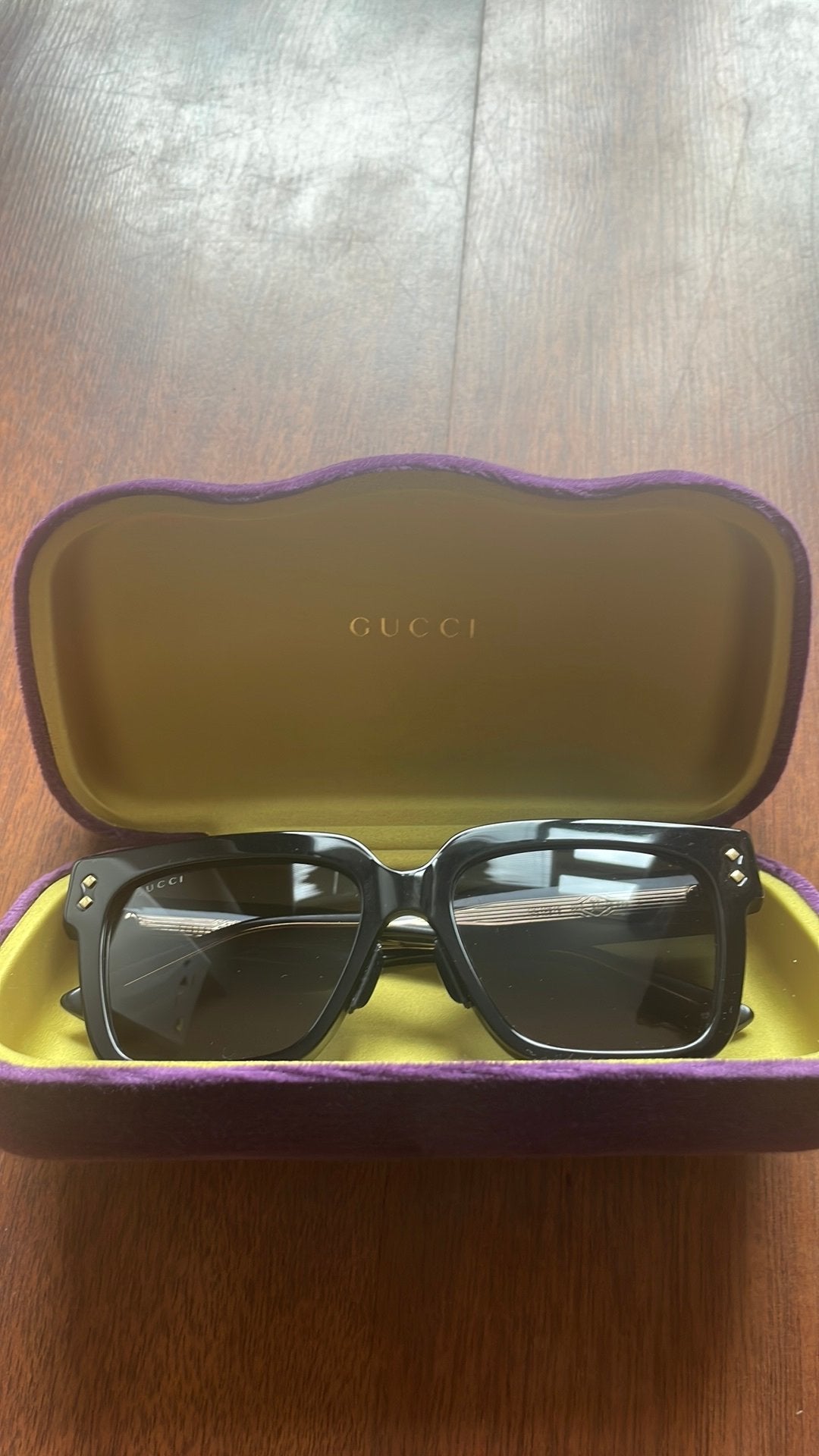 GUCCI Sunglasses (GG1084S 001), Sieraden, Tassen en Uiterlijk, Zonnebrillen en Brillen | Dames, Overige merken, Gebruikt, Zonnebril