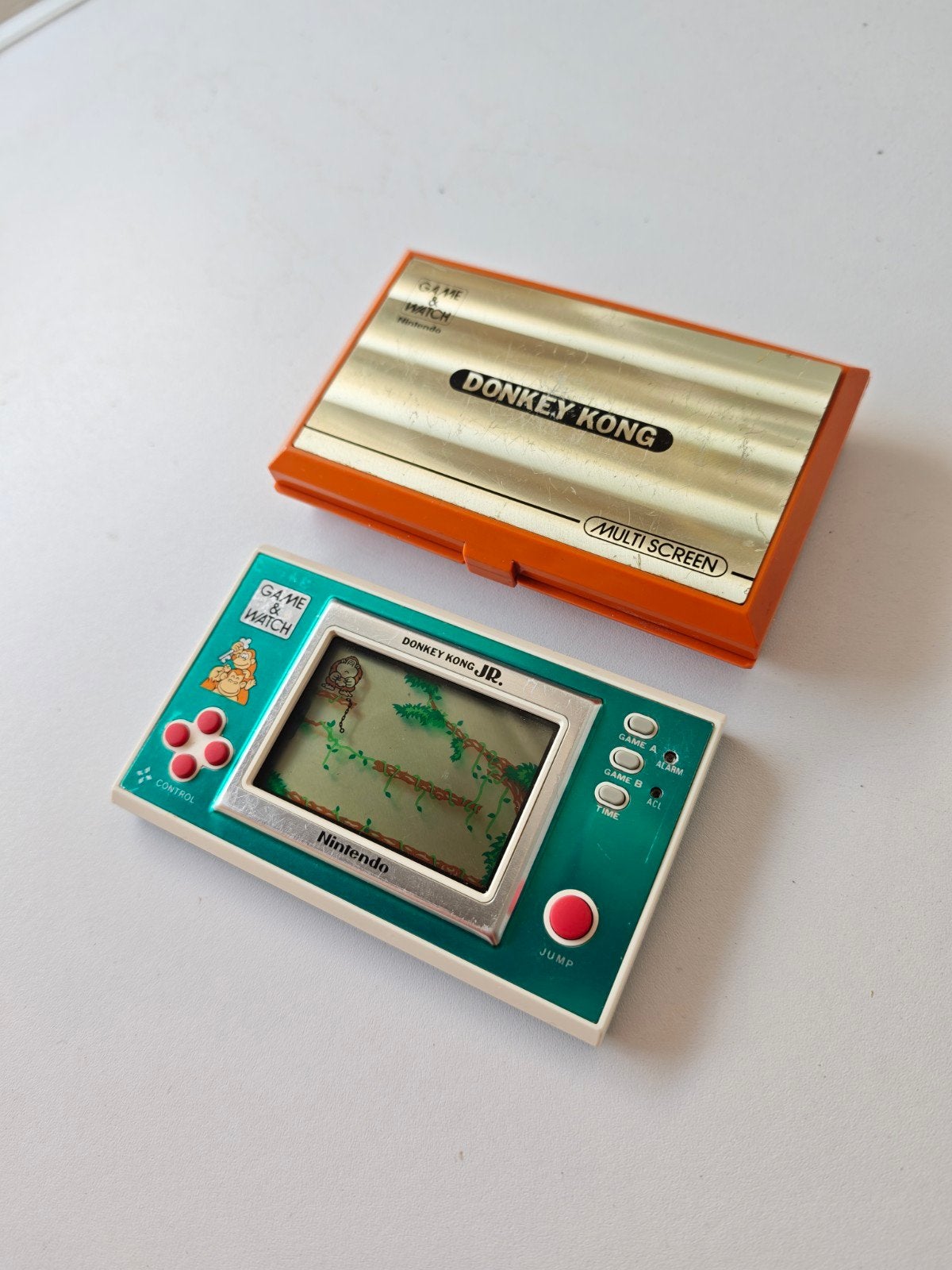 twee Nintendo Game & Watch Donkey Kong & Donkey Kong jr., Ophalen of Verzenden, Gebruikt