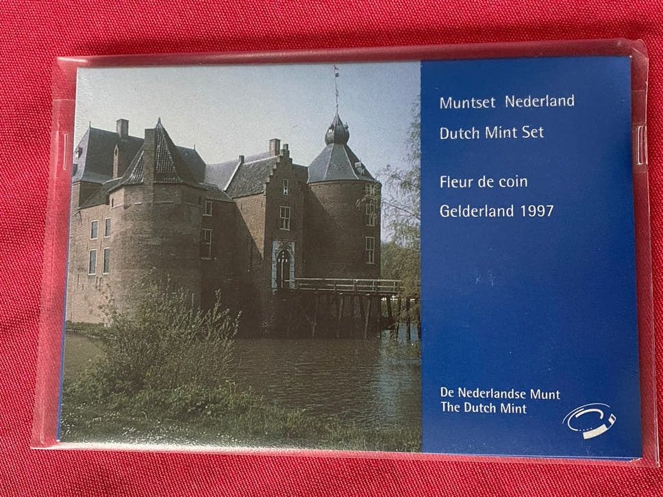 FDC Jaarset/UNC Muntset 1996 Beatrix Incl Penning Gelderland, Postzegels en Munten, Munten | Nederland, Verzenden, Koningin Beatrix
