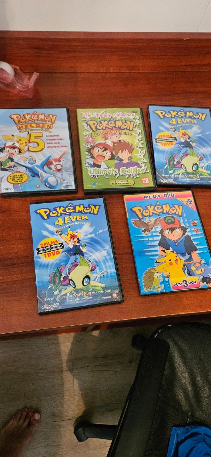 Pokémon DVD Collectie - Films en Avonturen, Cd's en Dvd's, Gebruikt, Animatie, Alle leeftijden, Nederlands