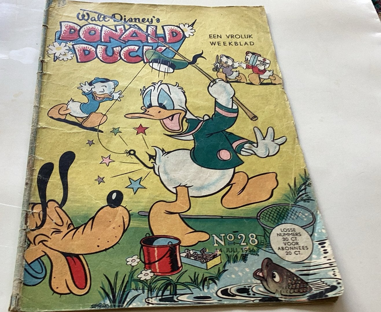 Donald Duck 1956, Boeken, Meerdere stripboeken, Ophalen of Verzenden, Gelezen