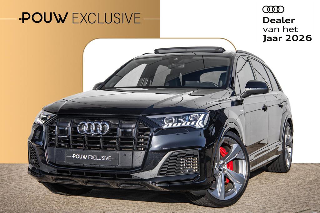 Audi Q7 60 TFSIe 456pk quattro Competition | Panoramadak | B, Auto's, Audi, Automaat, 12 maanden, 14 kWh, Gebruikt