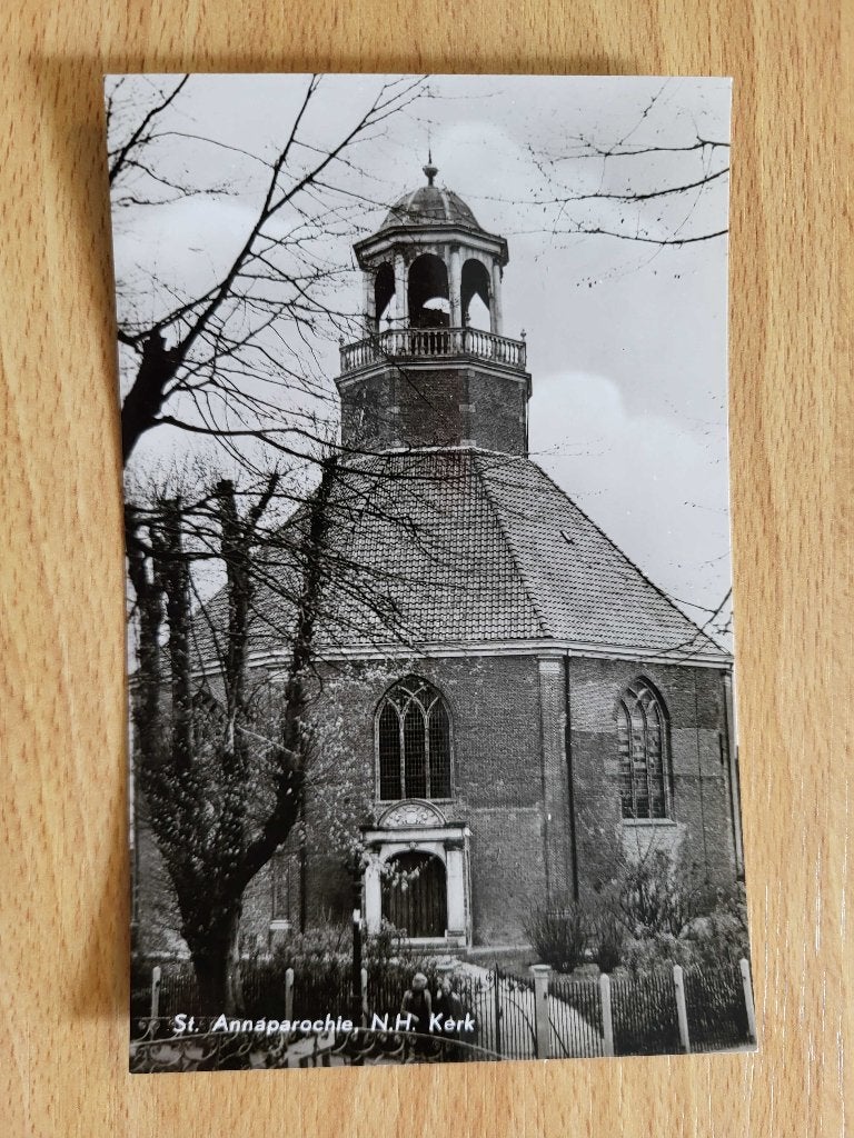 ansicht st. Annaparochie Kerk, Ophalen of Verzenden, Voor 1920, Noord-Holland