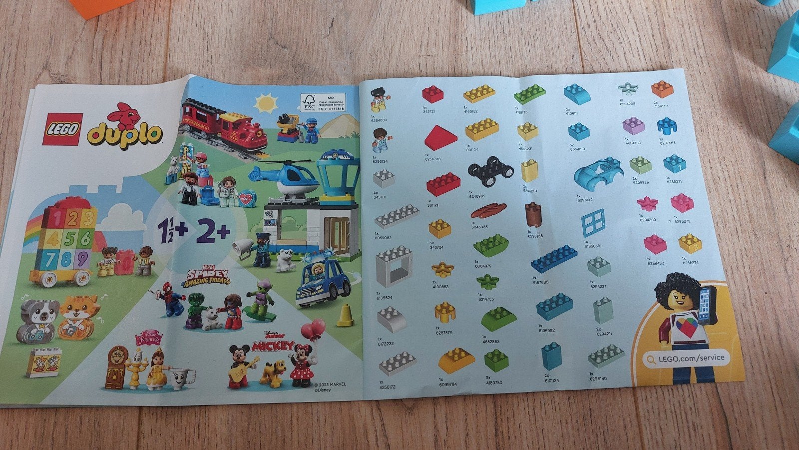Duplo verschillende bouwontwerpen., Kinderen en Baby's, Speelgoed | Duplo en Lego, Ophalen of Verzenden, Zo goed als nieuw, Losse stenen