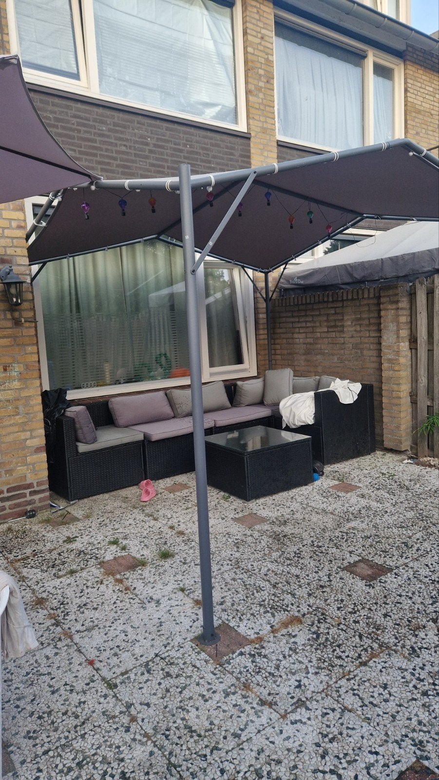 Zo goed als nieuw pergola-partytent 3x3m - 1 maand oud, Ophalen, Minder dan 4 meter, Minder dan 5 meter, Zo goed als nieuw