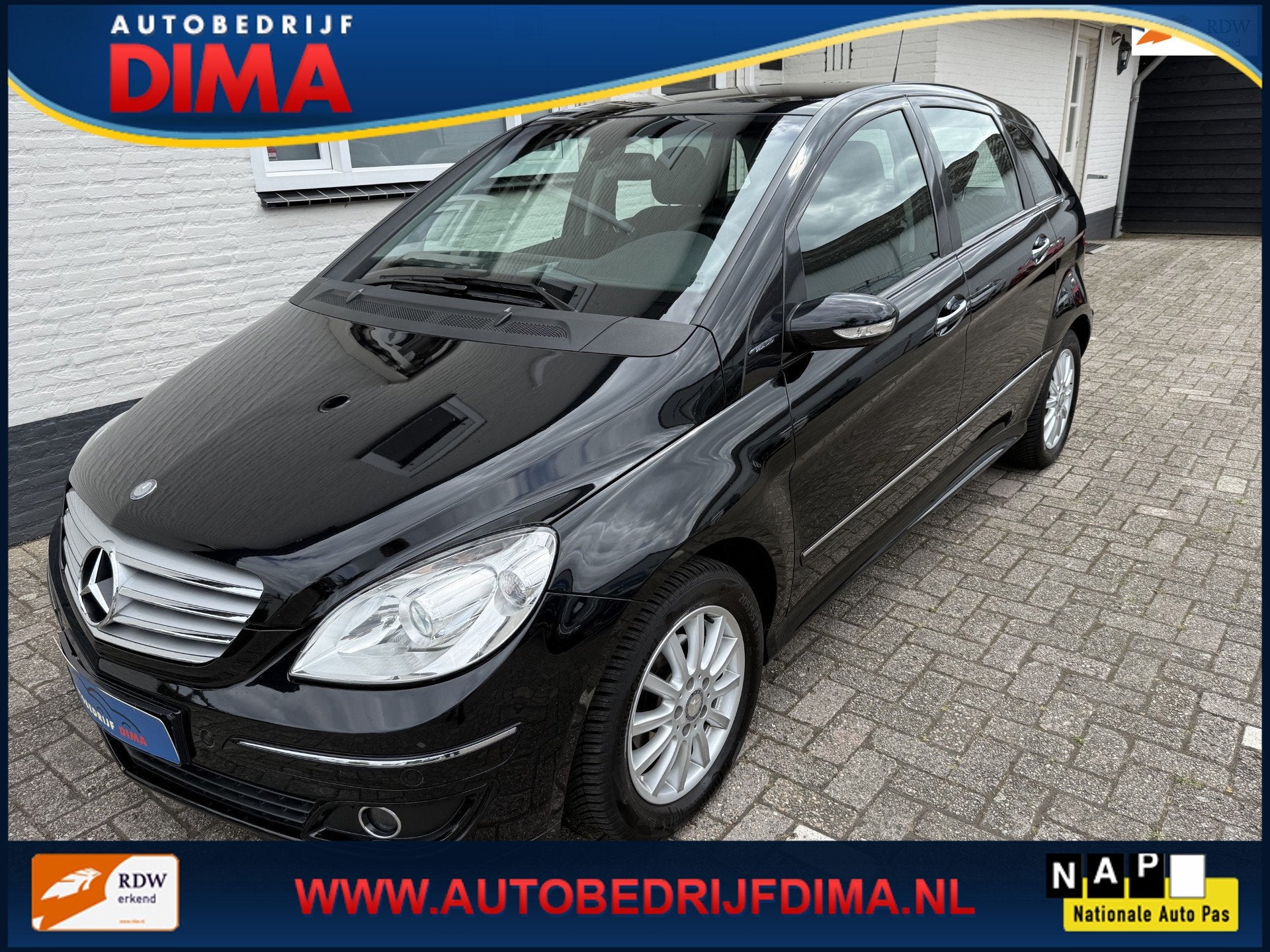 Mercedes-Benz B-klasse 170/ Airco/ Cruise Control/ Afnb Trek, Voorwielaandrijving, Gebruikt, 4 cilinders, 1210 kg