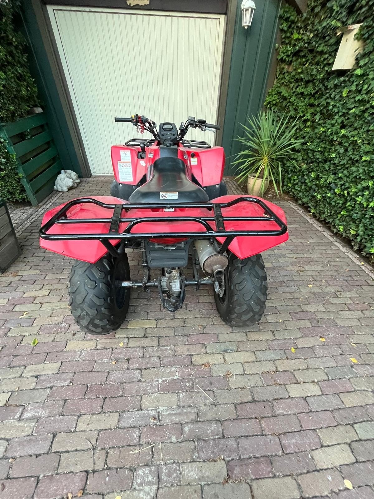 Suzuki KingQuad 400 4x4 en Ktm 525 met werk, 1 cilinder, 350 cc