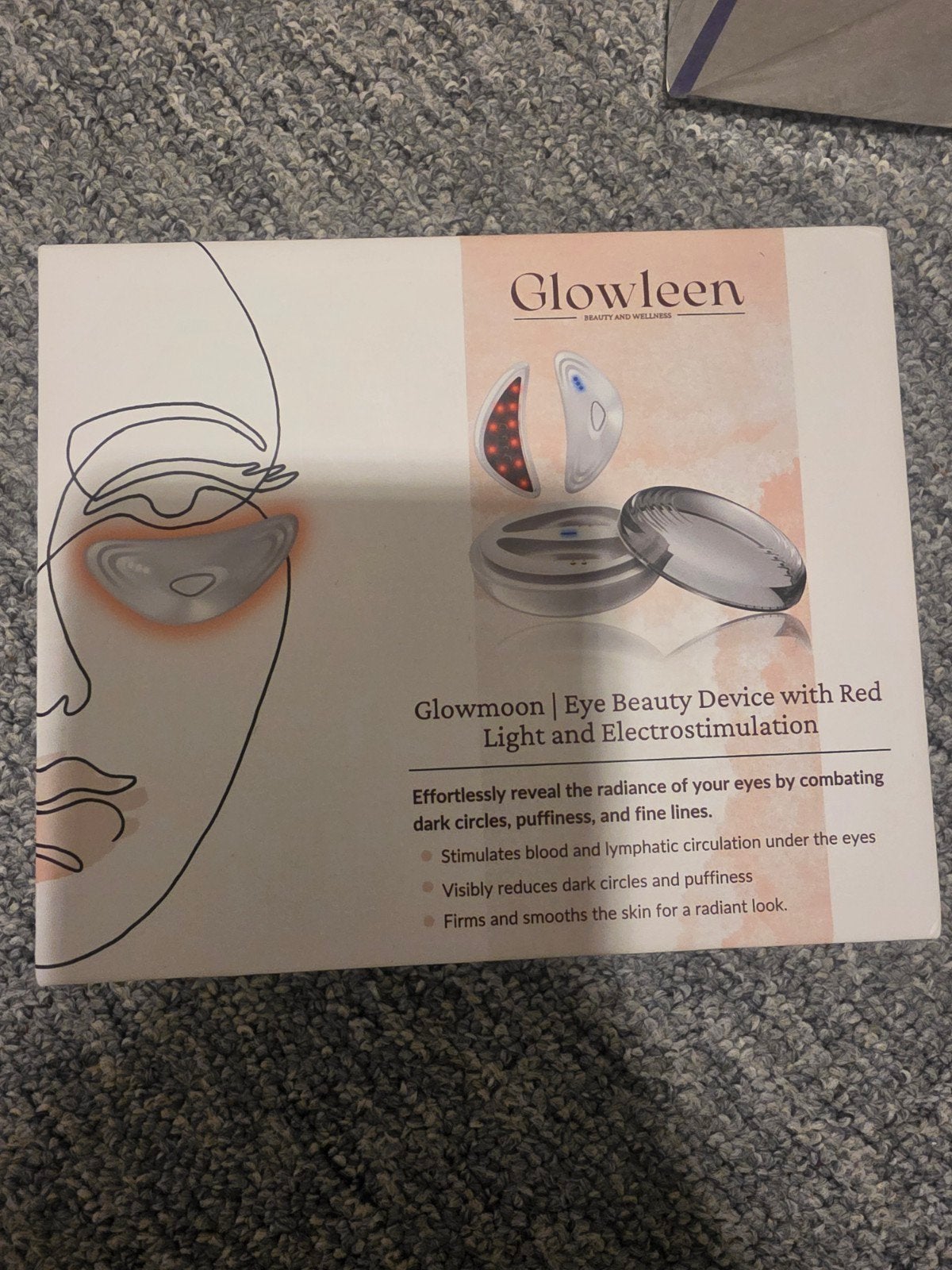 Glowmoon Oog Beauty Apparaat en Elektrostimula, Ophalen of Verzenden