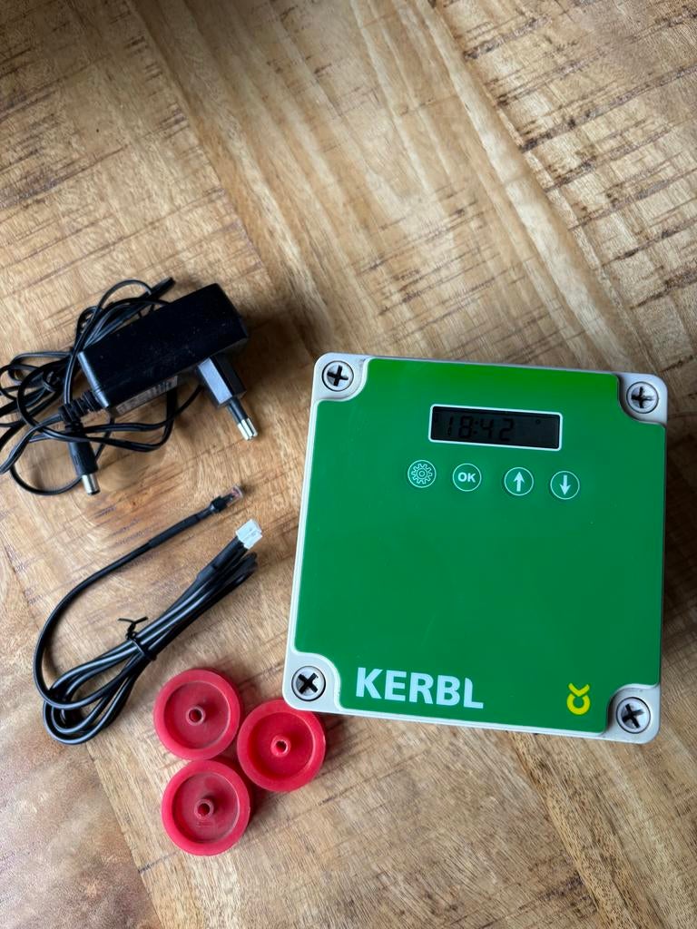 Kerbl Automatisch luik, elektrische deuropener kippenhok, Ophalen of Verzenden, Kippenhok of Kippenren
