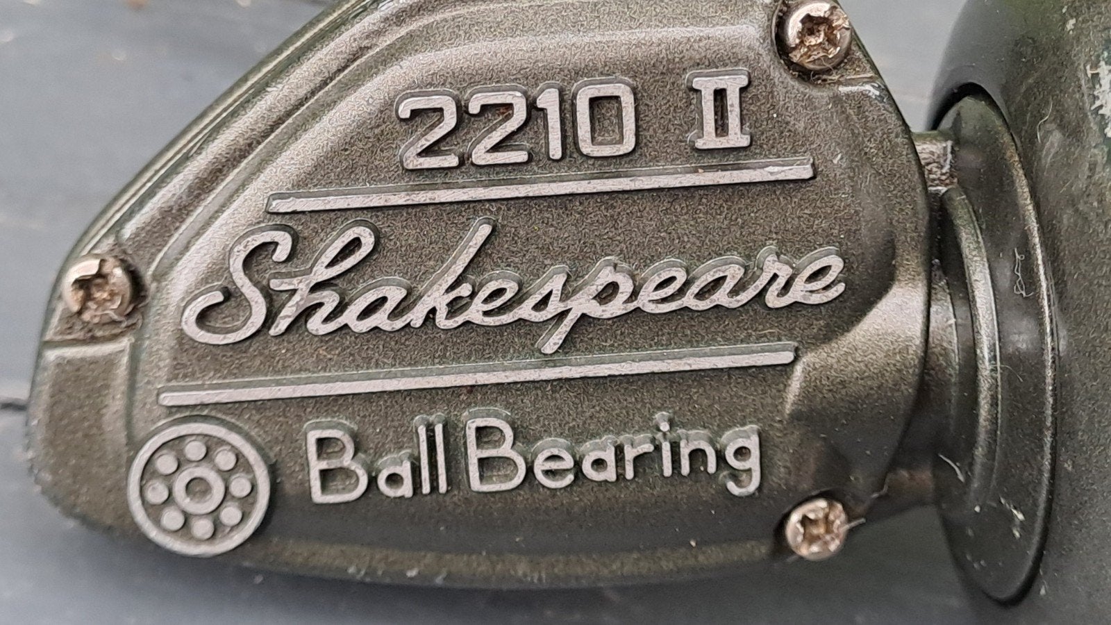 Vintage Shakespeare 2210 II Ball Bearing vismolen - Made in, Gebruikt, Shakespeare, Molen, Onbekend