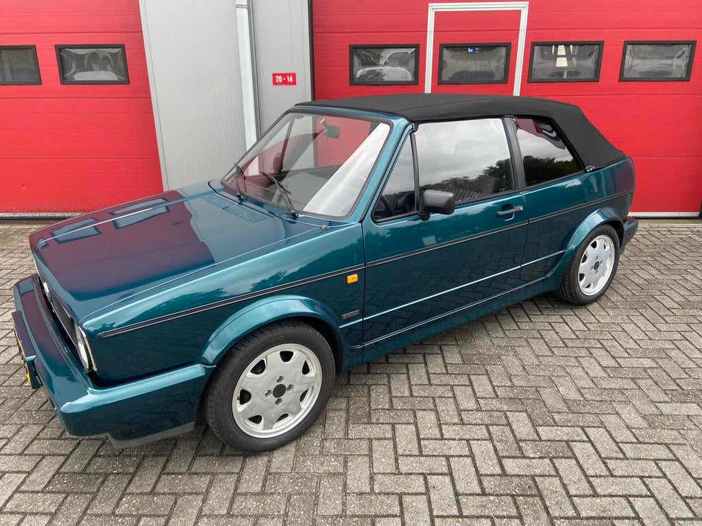 Volkswagen Golf 1.8 Cabriolet 72KW E2 1993 Groen, Voorwielaandrijving, Stof, 40 €/maand, 4 cilinders