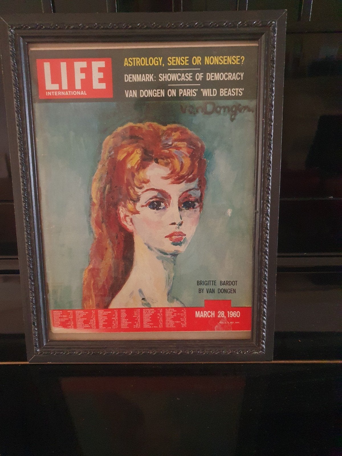 Kees van Dongen Brigitte Bardot life international. 1960., Ophalen, Gelezen