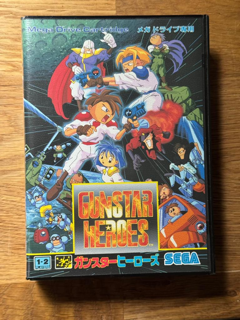 Gunstar Heroes Megadrive Japans, Avontuur en Actie, 1 speler, Ophalen of Verzenden, Zo goed als nieuw