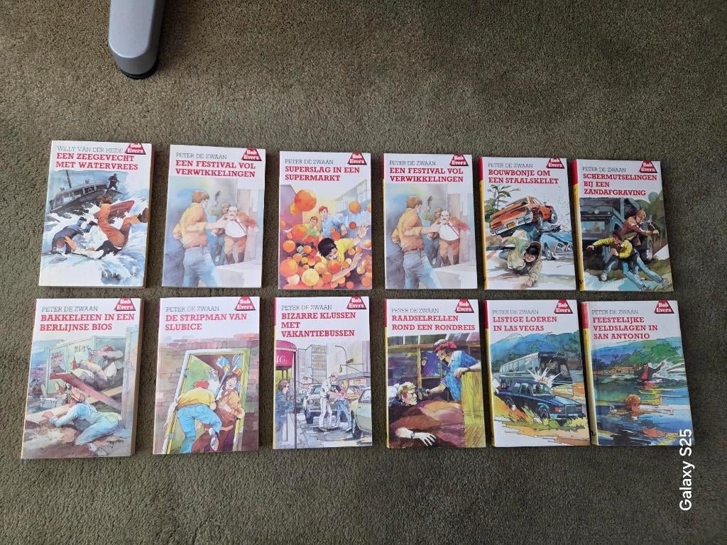 12 x  Bob  Evers  -  Hogere Nummers  -  33 +  36  t/m  46, Ophalen of Verzenden, Zo goed als nieuw