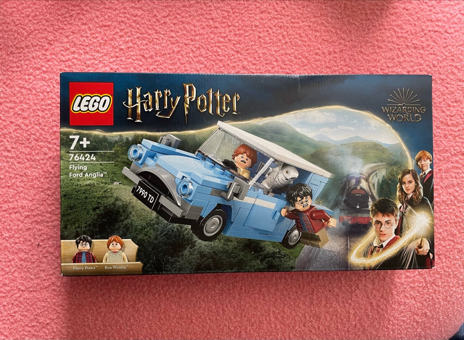 LEGO Harry Potter Vliegende Ford Anglia 76424 Nieuw, Lego, Ophalen of Verzenden, Complete set, Ongeopend/sealed