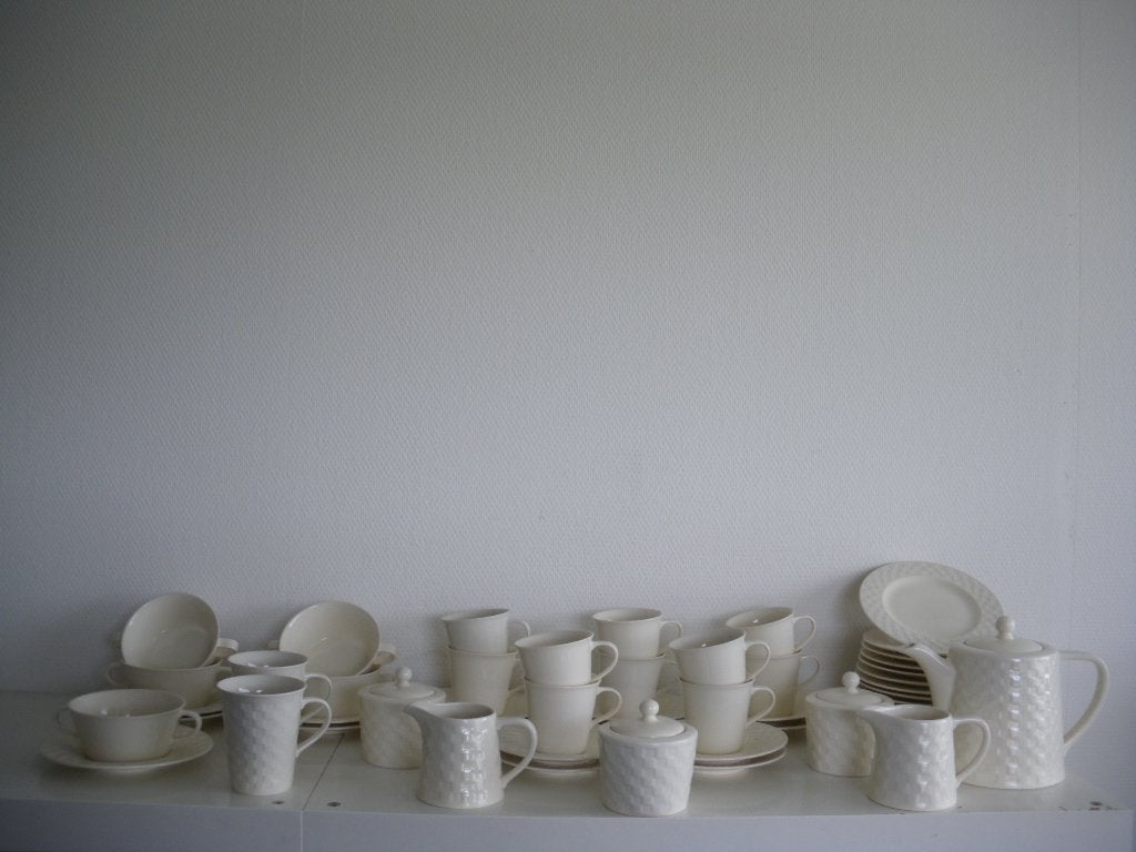 Clarity Chess servies, Huis en Inrichting, Keuken | Servies, Zo goed als nieuw, Bord(en), Overige stijlen, Aardewerk, Ophalen of Verzenden